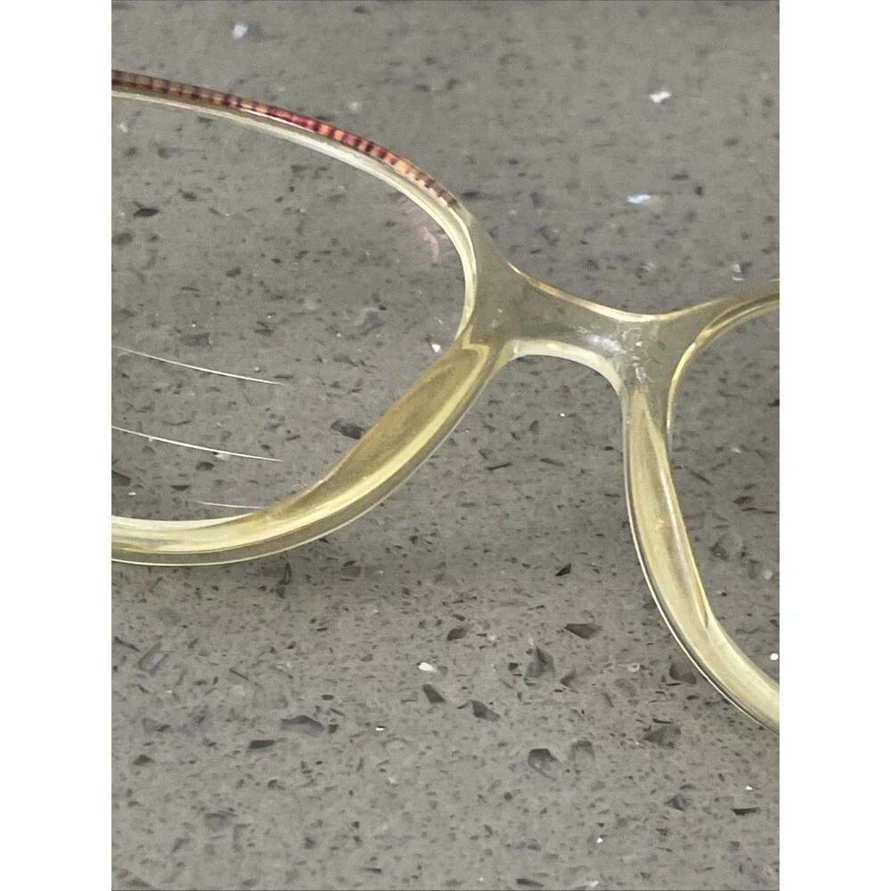 Bella Italia eyeglass frames ONLY 216 SKY 52-17-135 Full rim oval vintage